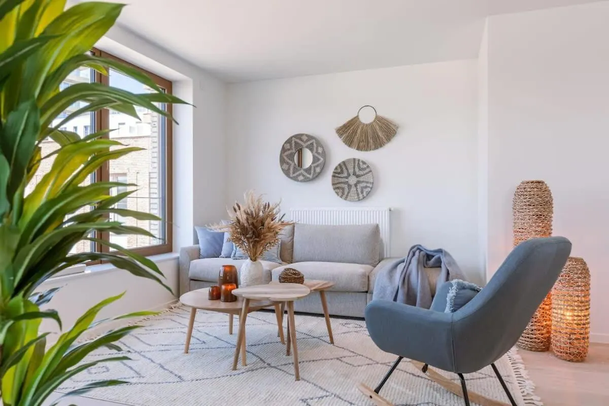 Vitalizée - sunny&stylish apartment with terrace&nearby the beach in Oostende